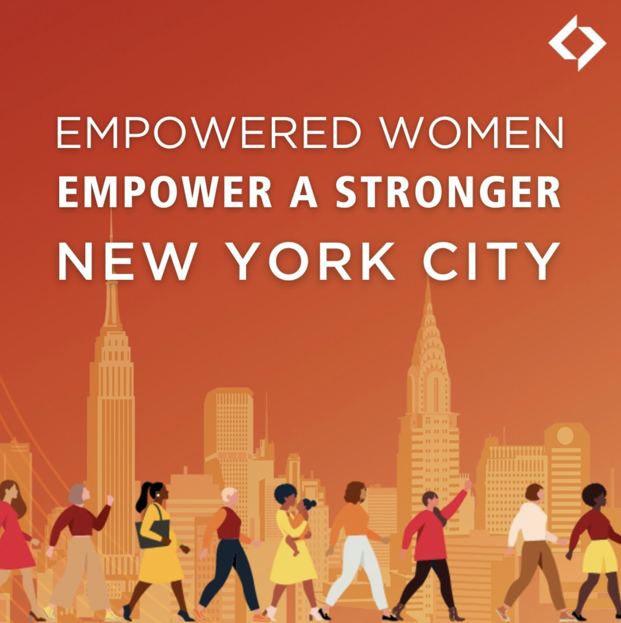 Empowered women new york city graphic Empowered women new york city graphic